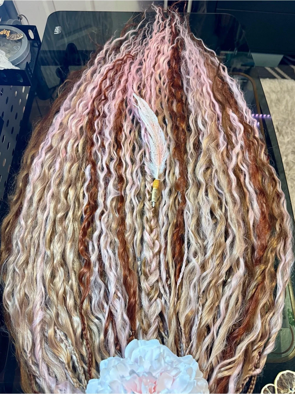 Handmade stylish braided